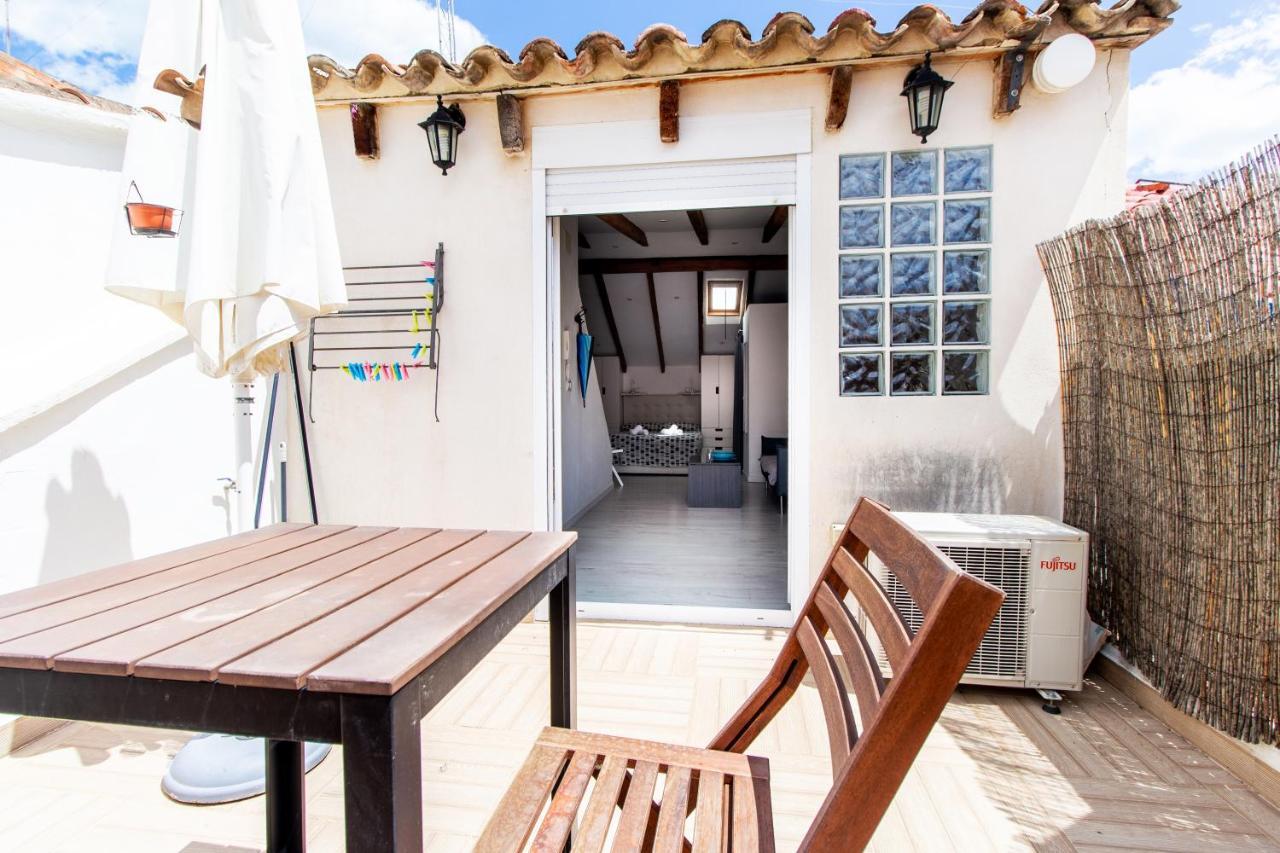 Estudio Para Parejas Con Terraza En La Playa Valensiya Dış mekan fotoğraf